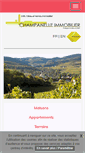 Mobile Screenshot of champanelleimmo.com